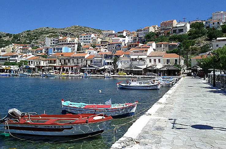 Samos, Stadthafen Pythagorio